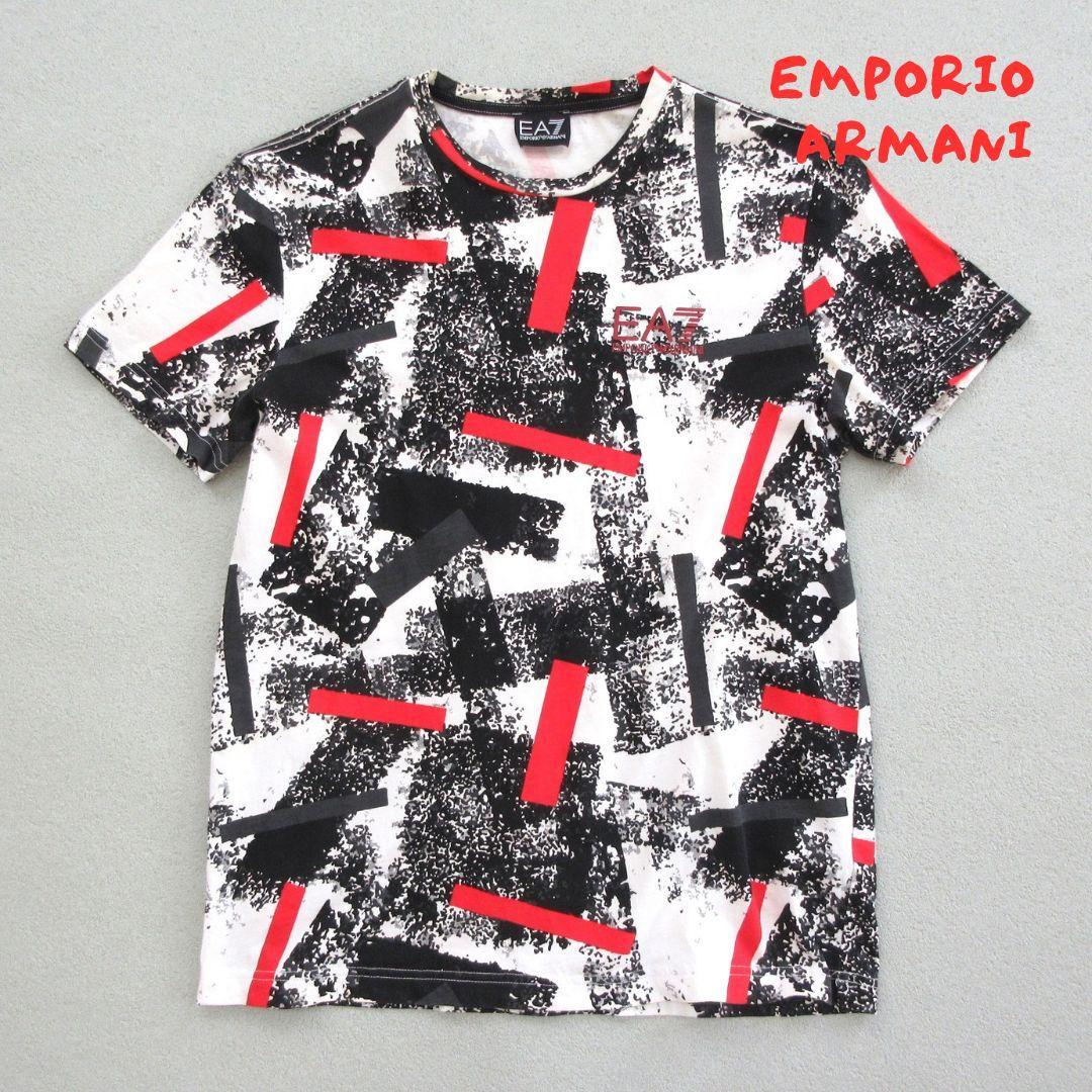 【EMPORIO ARMANI 】EA7　半袖　プリント　Tシャツ　0266