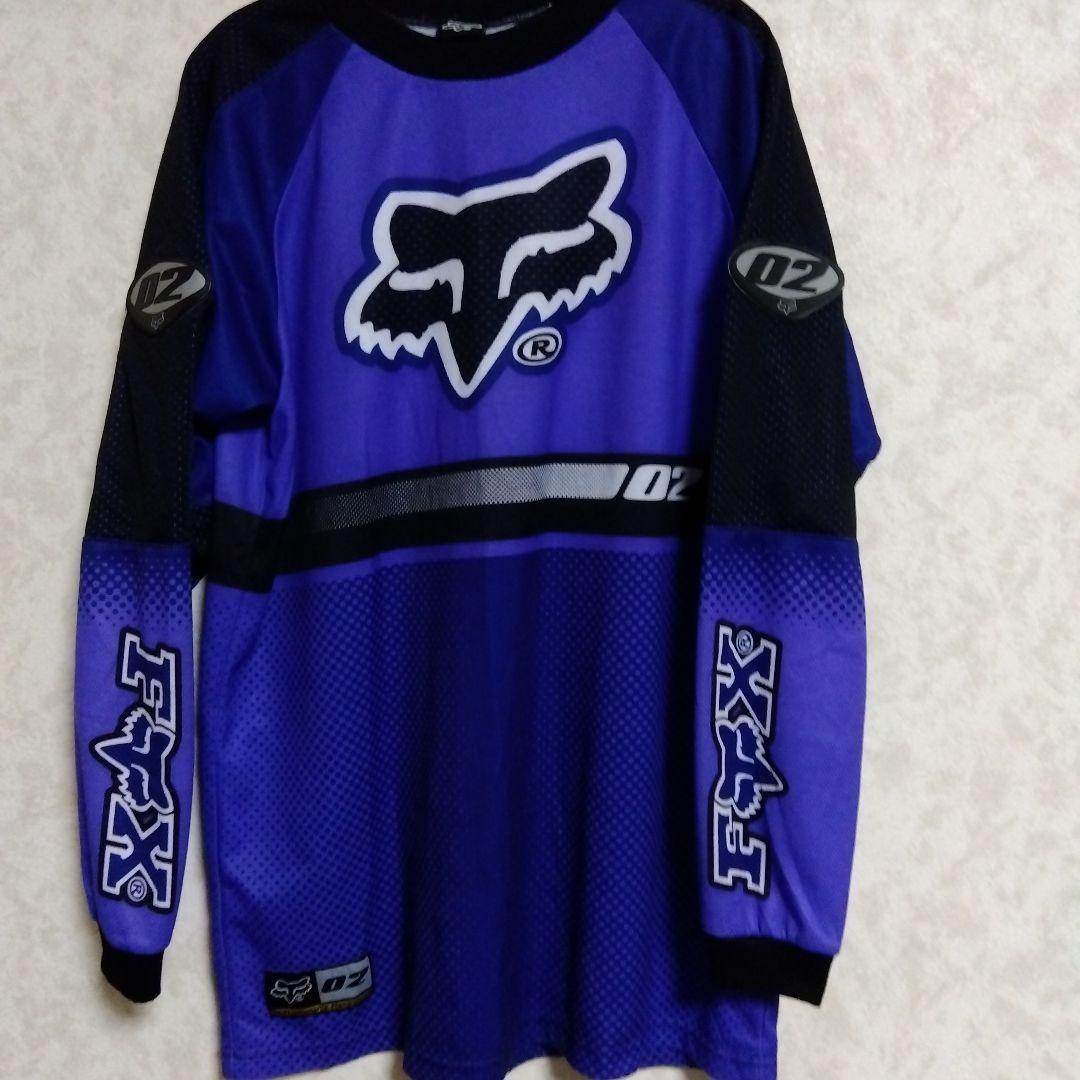 激安通販サイト 人気 90s Fox Racing フォックスレーシング モトクロスシャツ あい ウェア