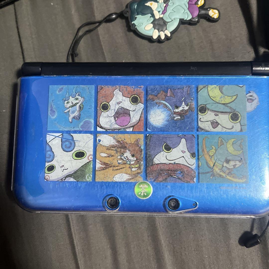 ニンテンドー3DS 本体 青色キャラクターイラスト付き