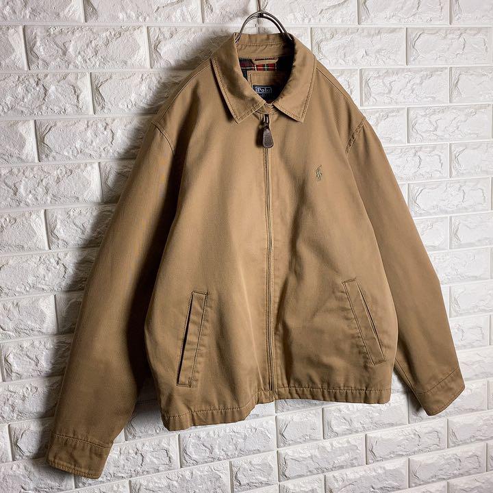 エットが ラルフローレン スイングトップ ブルゾン F3Iva-m73923894500 刺繍ロゴ ワンポイント これからの