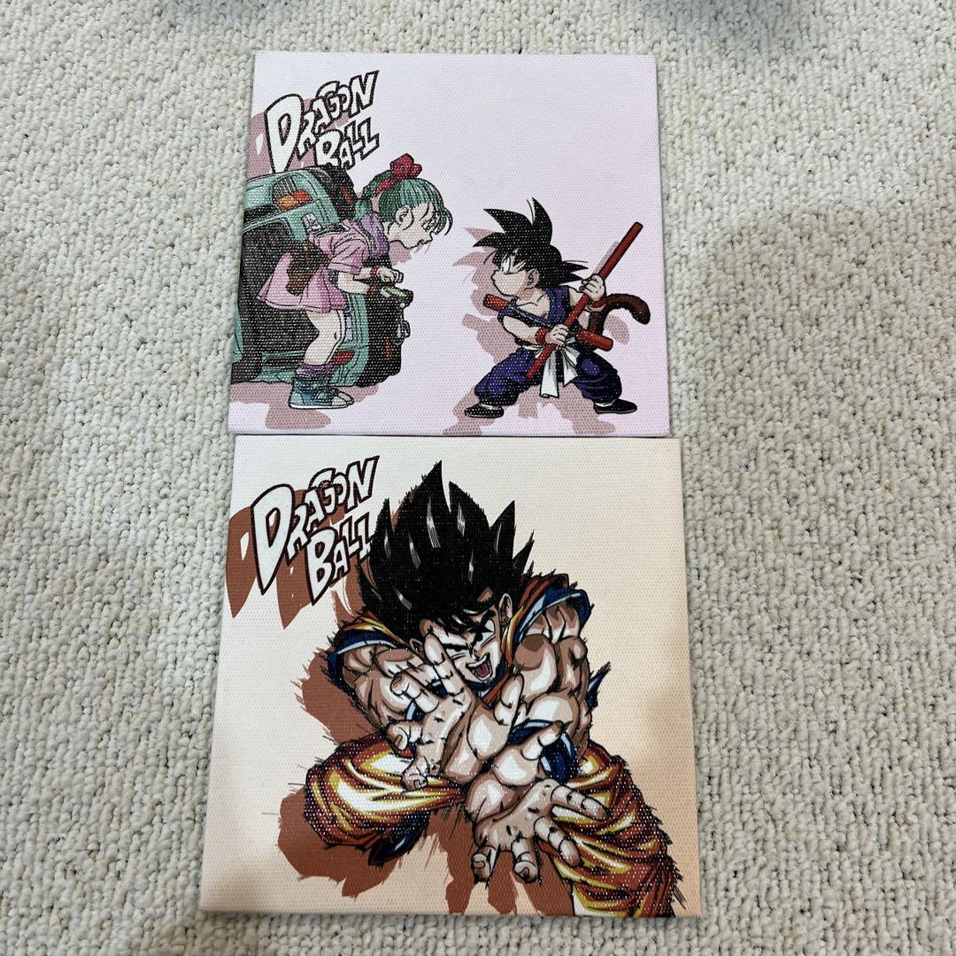 ドラゴンボール 孫悟空 ブルマ ビジュアルキャンバスボード ミニ色紙 鳥山明 5,000円