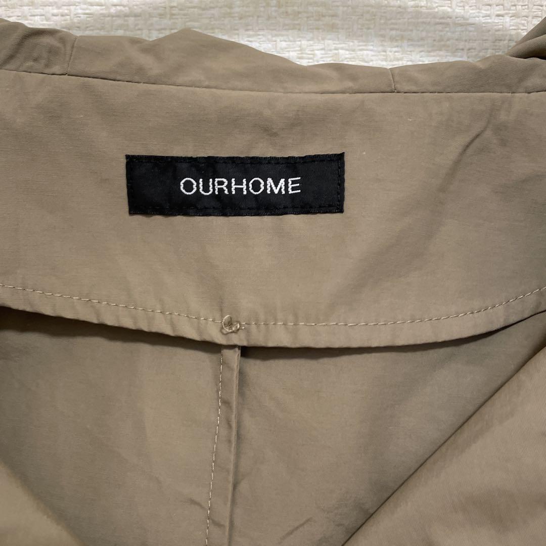 ourhome ダブルジッパーの綺麗めブルゾン
