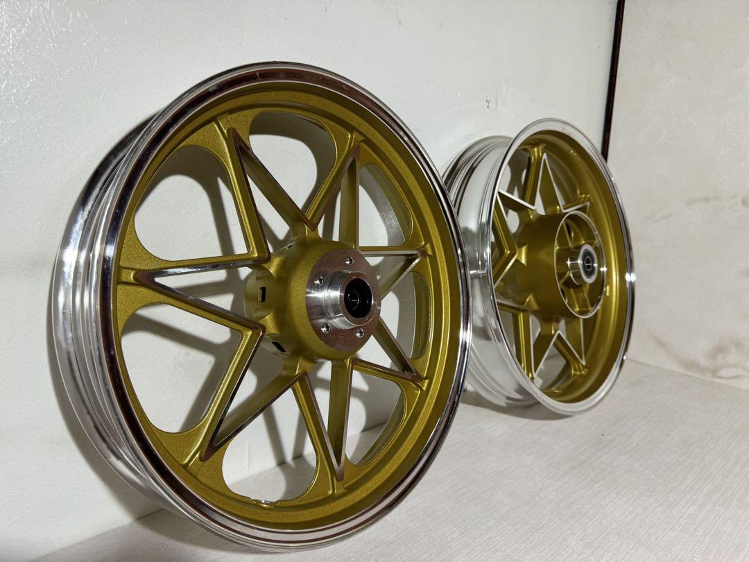 ゼファーX ホイール前後セット 金 Gold 外装 パーツ 新品未使用品★