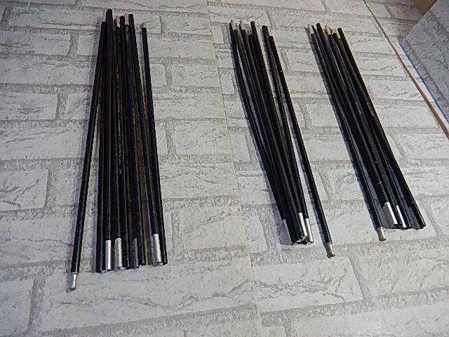 希少！コンバットテント用DAC製ポール3本 米軍放出品