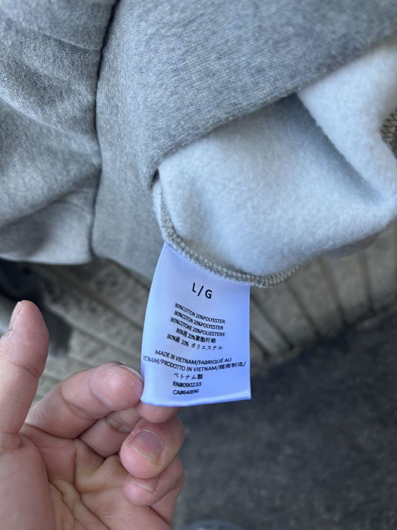 FEAR OF GOD ESSENTIALS グレー　長袖　ポロシャツ