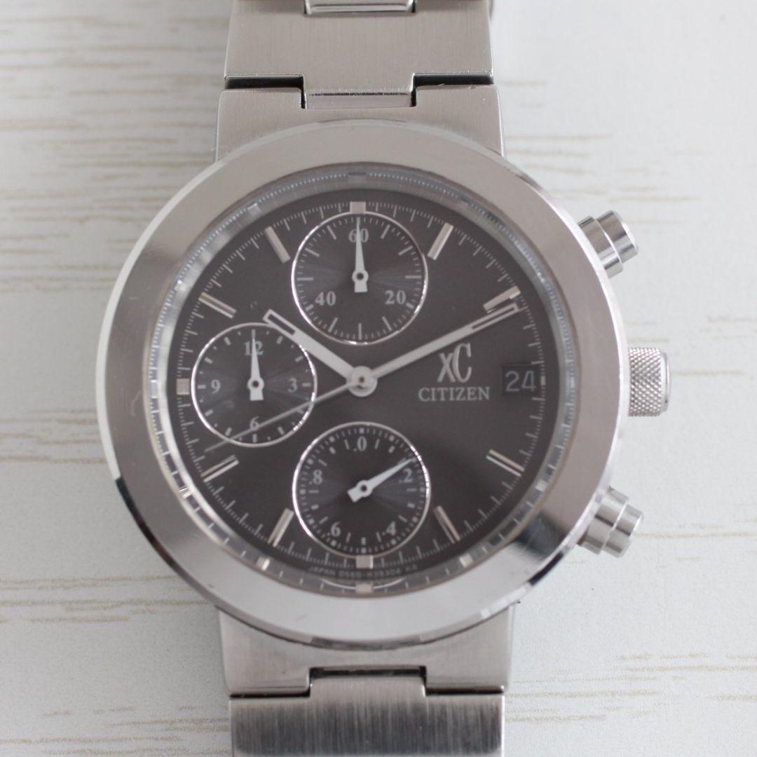 稼働品CITIZEN XCクロスシー腕時計　 0560 -H22871Y