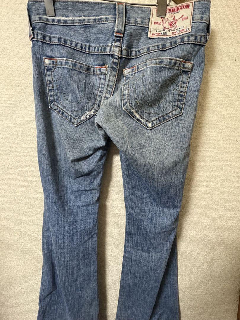 TRUE RELIGION ダメージ加工 フレアデニムパンツ 3128 true religionフレアデニムパンツ ダメージ加工 - メルカリ
