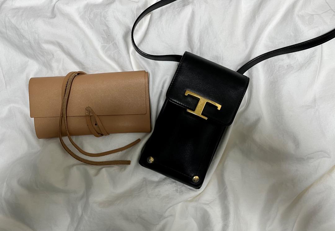 美品 TODS トッズ タイムレス フォンケース スマホフォルダー