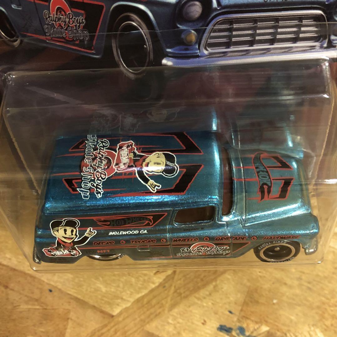 ホットウィール NFTG '55 シェビー パネル スケートショップ