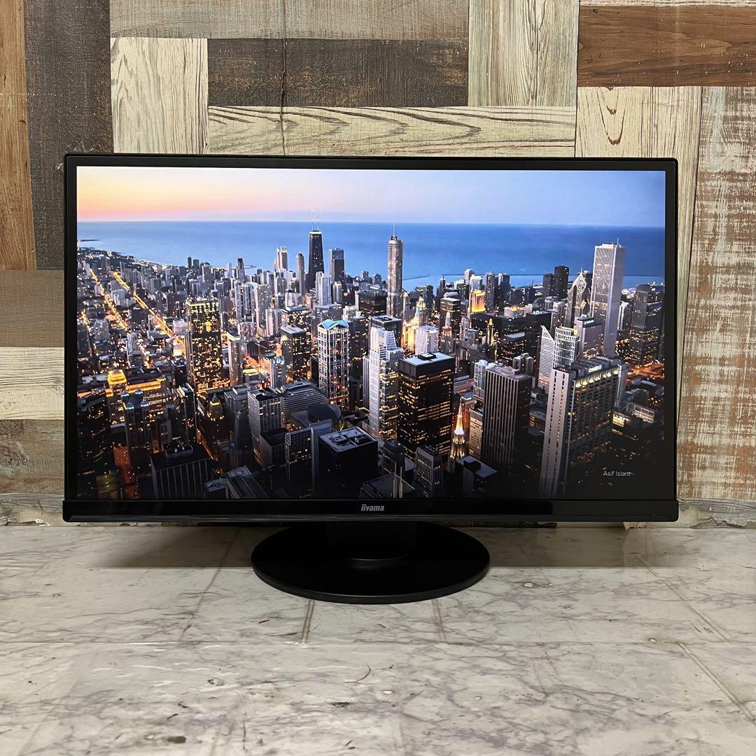 即日受渡❣️全国送料込iiyama23インチスピーカー内蔵液晶フルHDディスプレイ