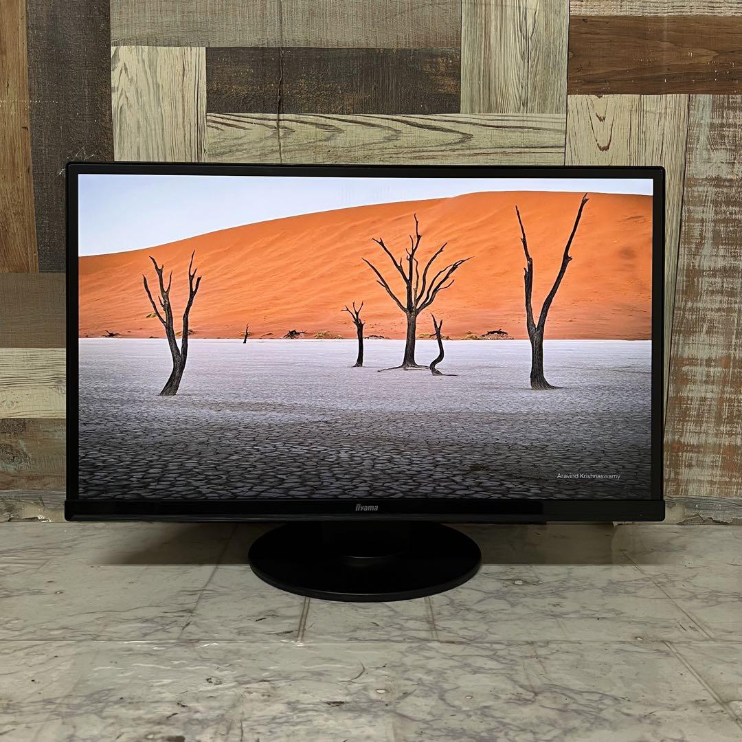 即日受渡❣️全国送料込iiyama23インチスピーカー内蔵液晶フルHDディスプレイ