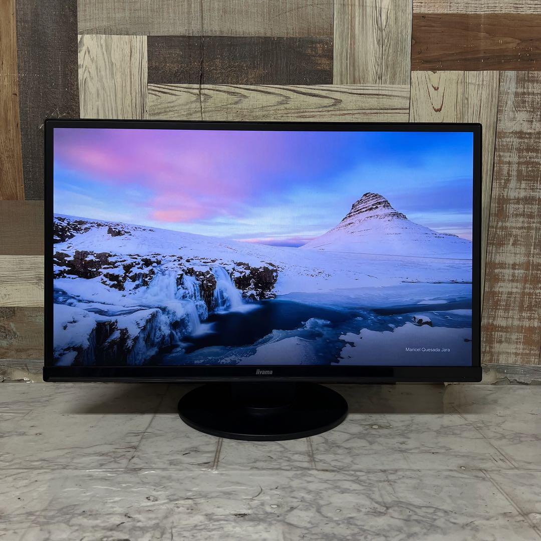 即日受渡❣️全国送料込iiyama23インチスピーカー内蔵液晶フルHDディスプレイ