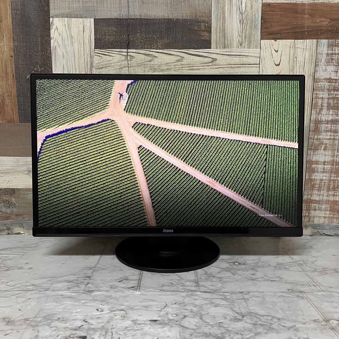 即日受渡❣️全国送料込iiyama23インチスピーカー内蔵液晶フルHDディスプレイ