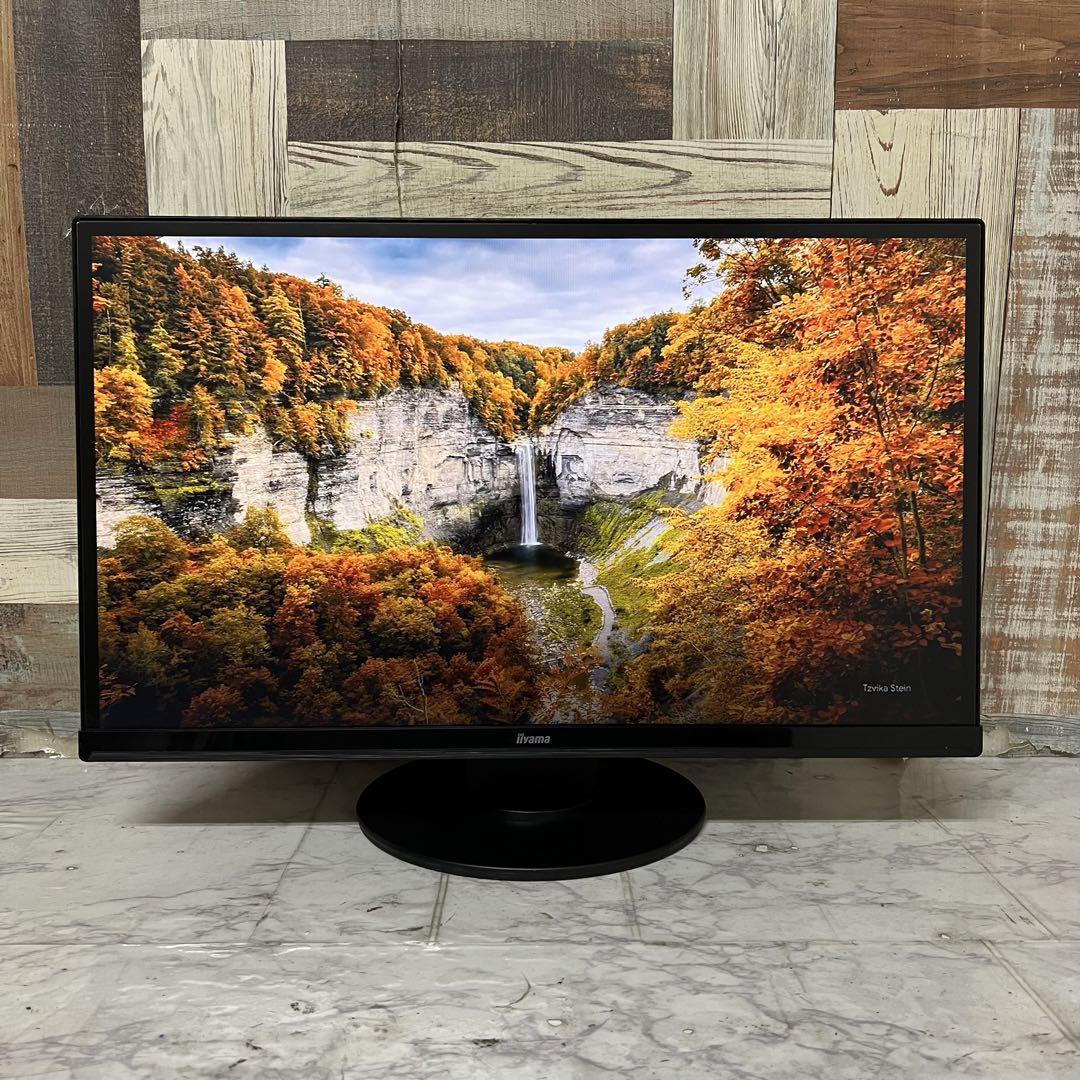 即日受渡❣️全国送料込iiyama23インチスピーカー内蔵液晶フルHDディスプレイ