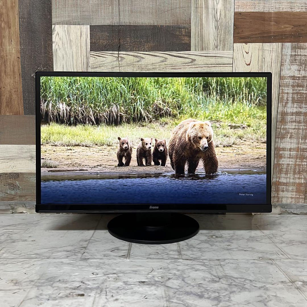 即日受渡❣️全国送料込iiyama23インチスピーカー内蔵液晶フルHDディスプレイ