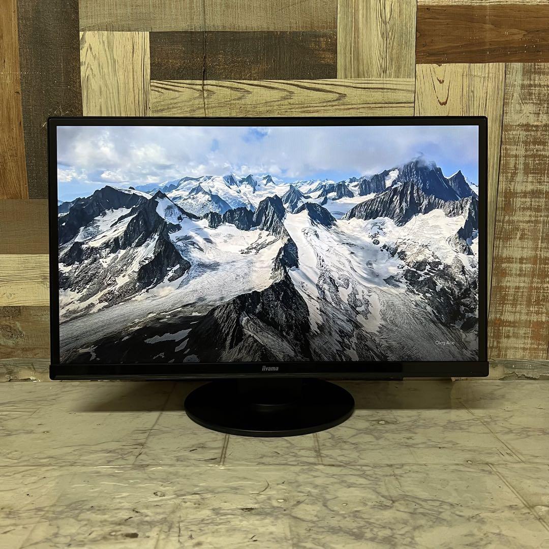 即日受渡❣️全国送料込iiyama23インチスピーカー内蔵液晶フルHDディスプレイ