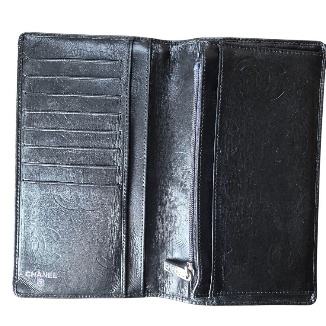 楽天市場】【10%OFF】 シャネル 長財布 カンボンライン カーフ