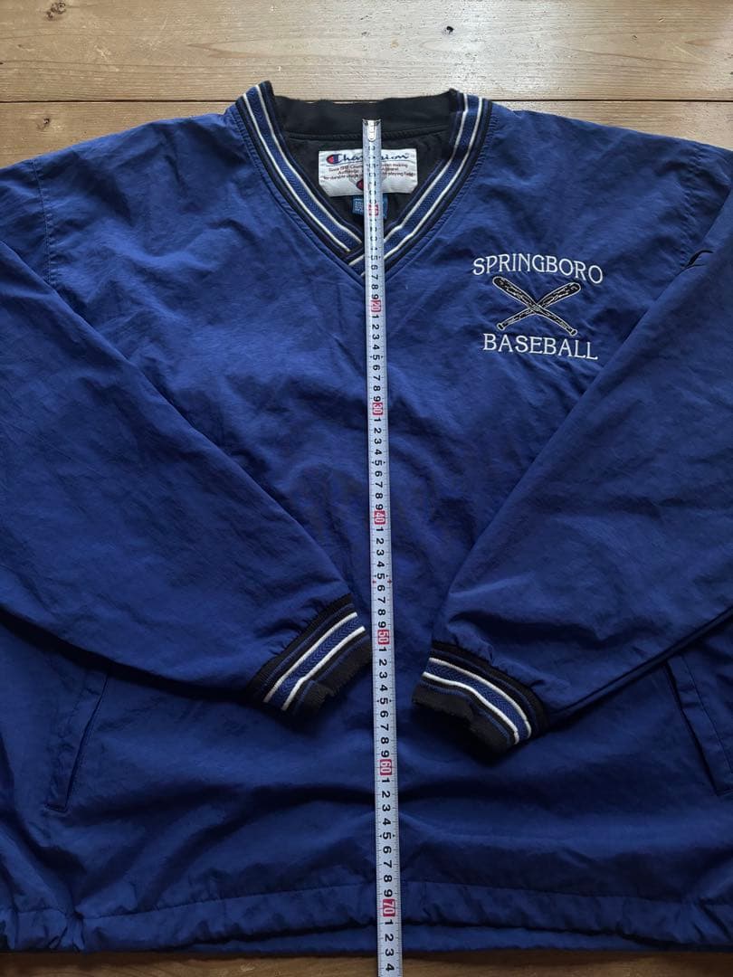 champion チャンピオン ナイロンプルオーバー ベースボール XLサイズXL(LL)・Champion MEDICALDB_JP