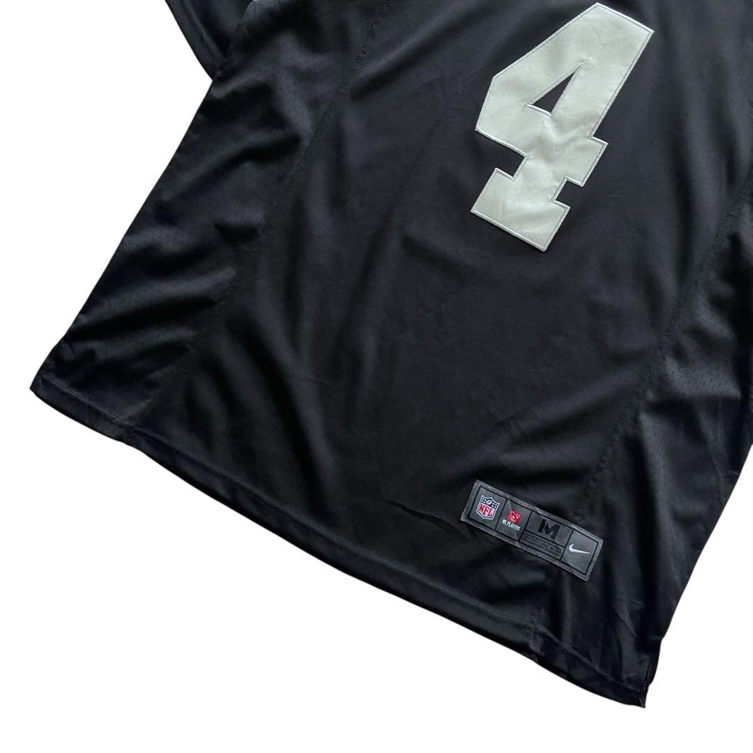 ナイキ NFL アメフト ゲームシャツ ユニフォーム CARR レイダース
