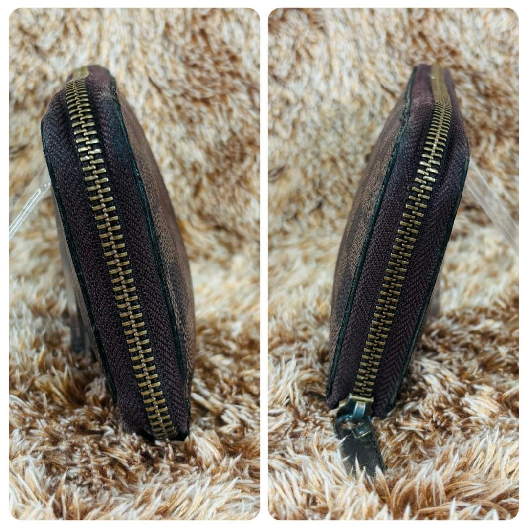 Louis Vuitton　ジッピーウォレット　ダミエ　長財布　ファスナー