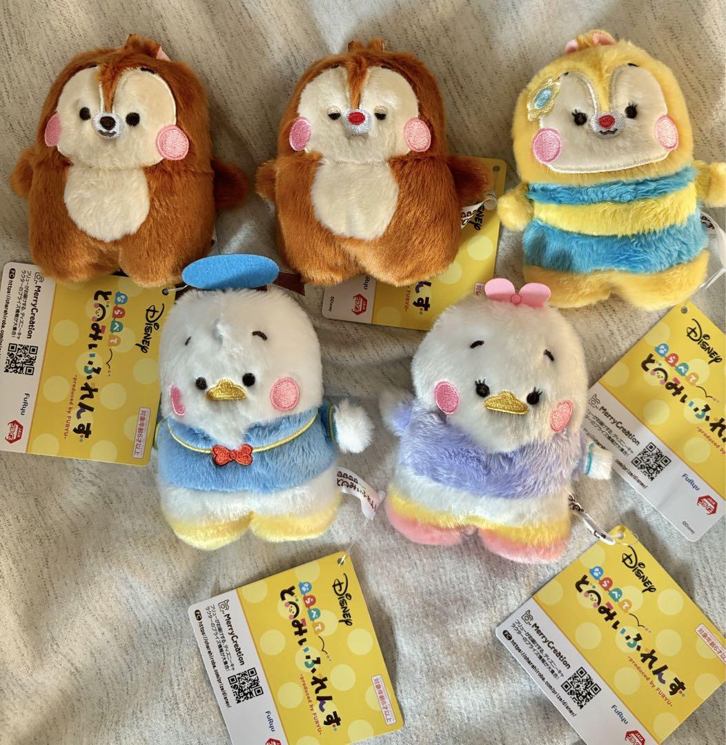 ミッキー&フレンズ ならべてどーみぃふれんず マスコット！① 全5種セット