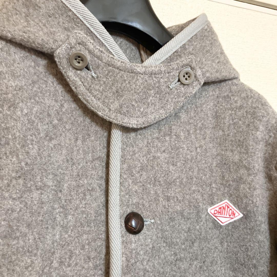 ☆極美品☆ダントンDANTON ウールモッサ シングル フード ジャケット 40