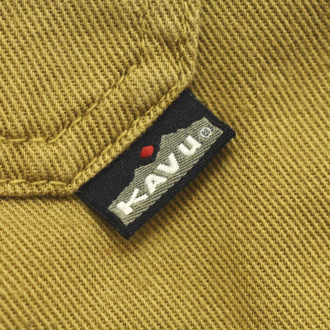 【定番】 カブー KAVU アウトドア コットン ショーツ M カーキ メンズ