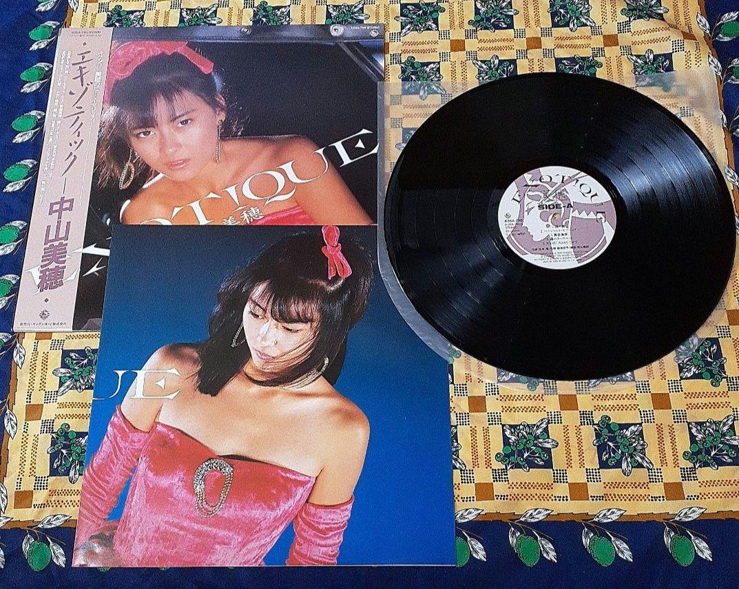 中山美穂 レコード セット 帯付きあり コレクション未使用シール