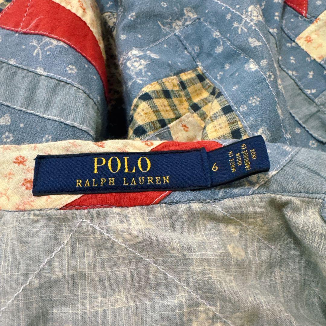 Polo Ralph Lauren パッチワーク デニムスカート | ブルー
