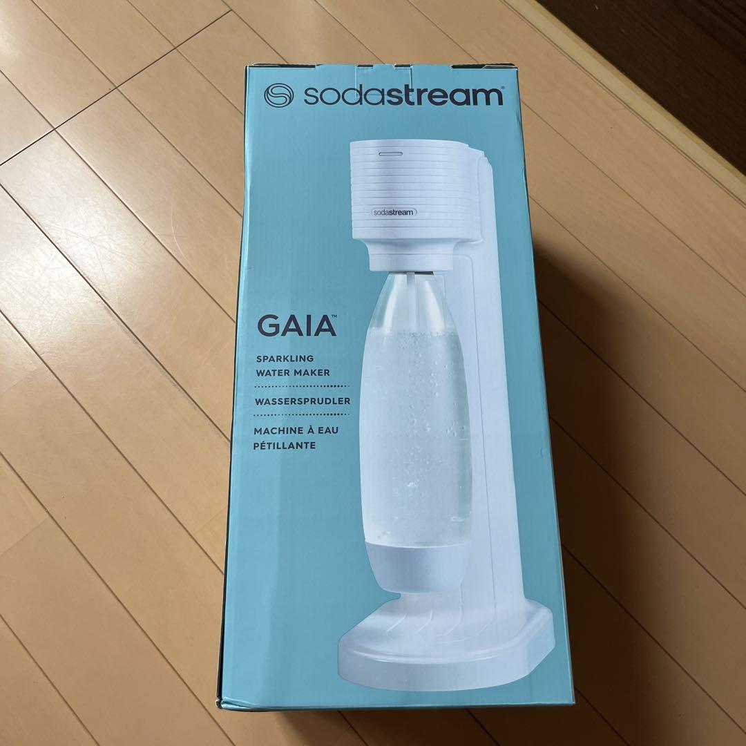 ソーダストリームガイア　ホワイト　新品未使用