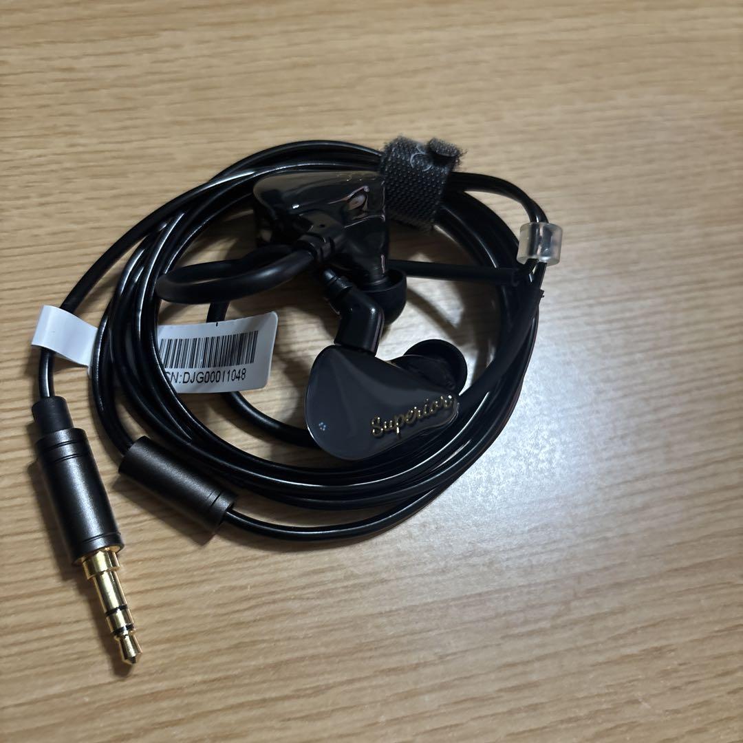 イヤホン qdc SUPERIOR In-ear monitor Piano Black