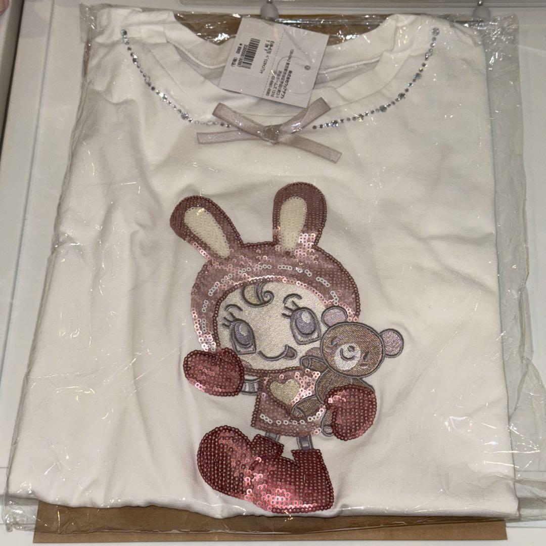evelyn べリエちゃんTシャツ メゾピアノ シャツ