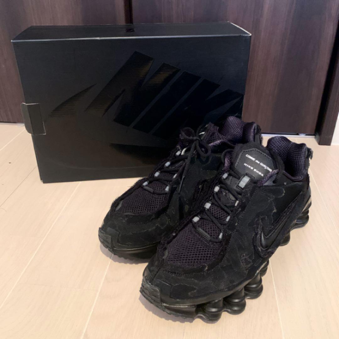 <週末限定価格‼️1点限り>W NIKE SHOX TL  コムデギャルソン