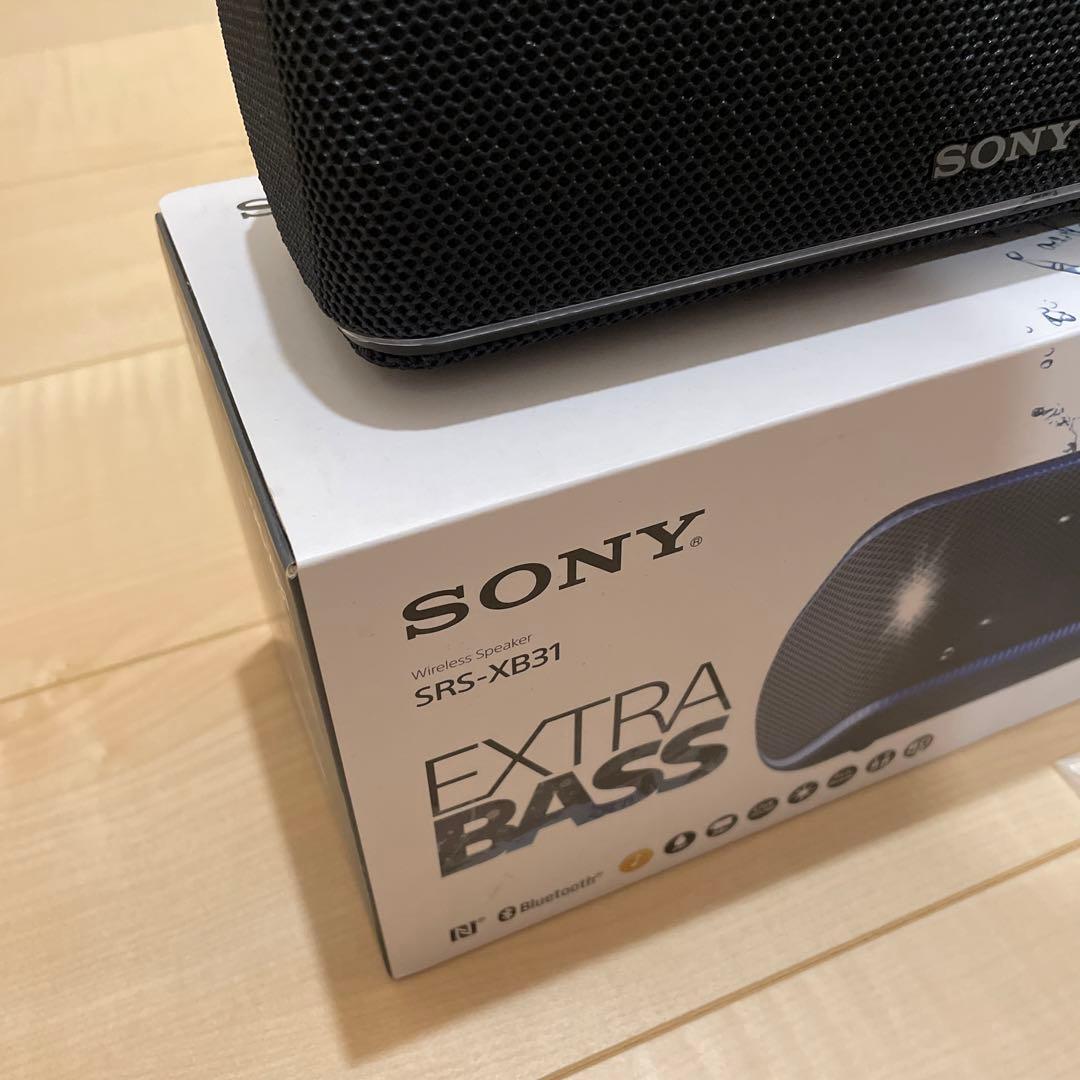 SONY SRS-XB31 B Bluetoothスピーカー