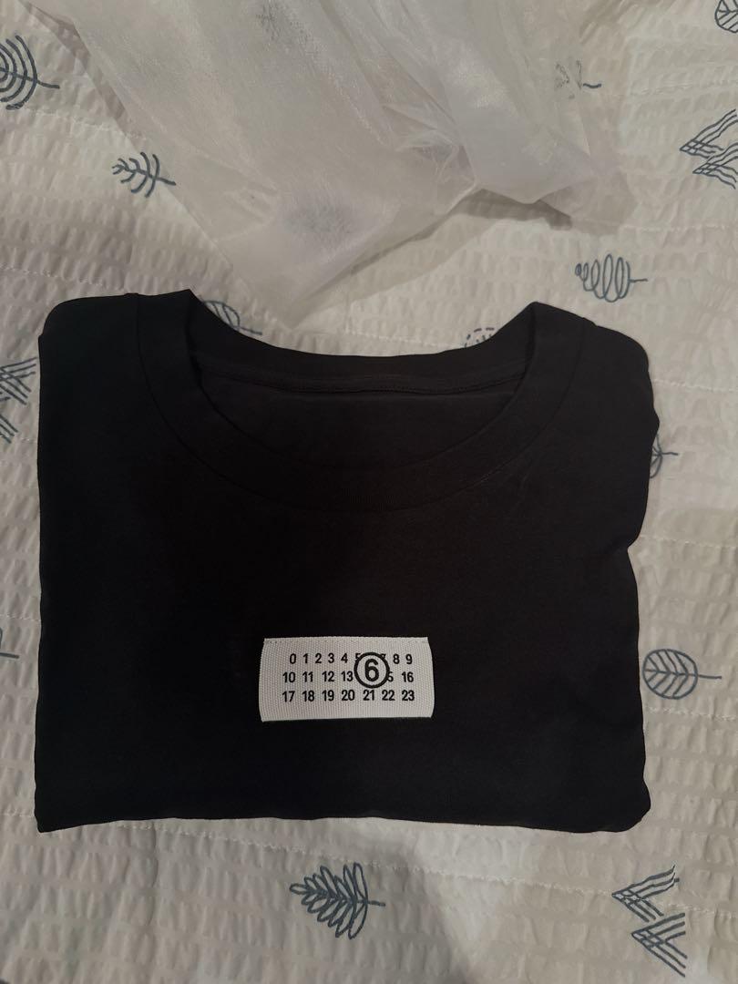 新品/正規品 MM6 Numeric ロゴ Tシャツ