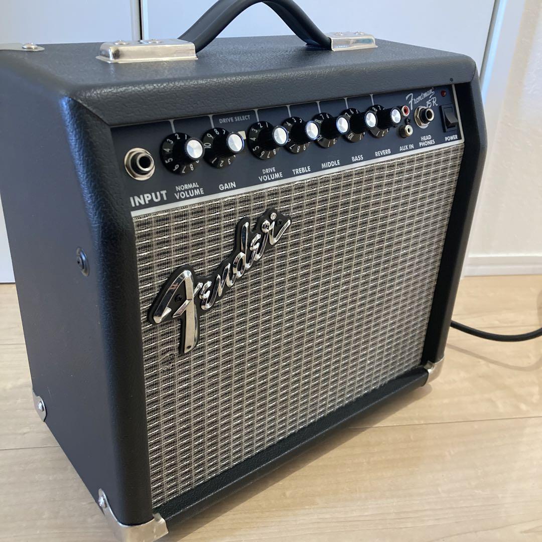 Fender アンプ frontman 15R /メンテナンス/磨き上げ済 - メルカリ