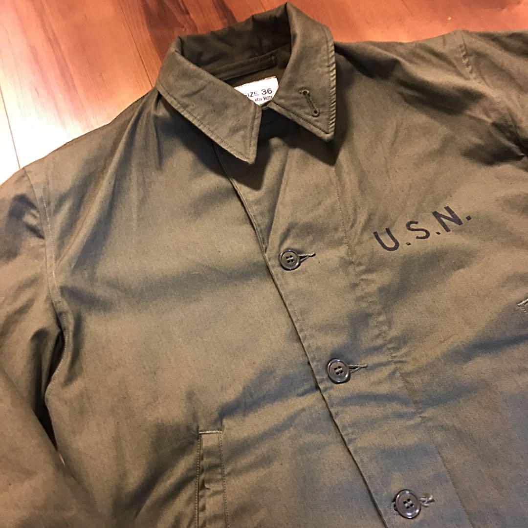 【deadstock】40s〜　vintage USN N-4ジャケット