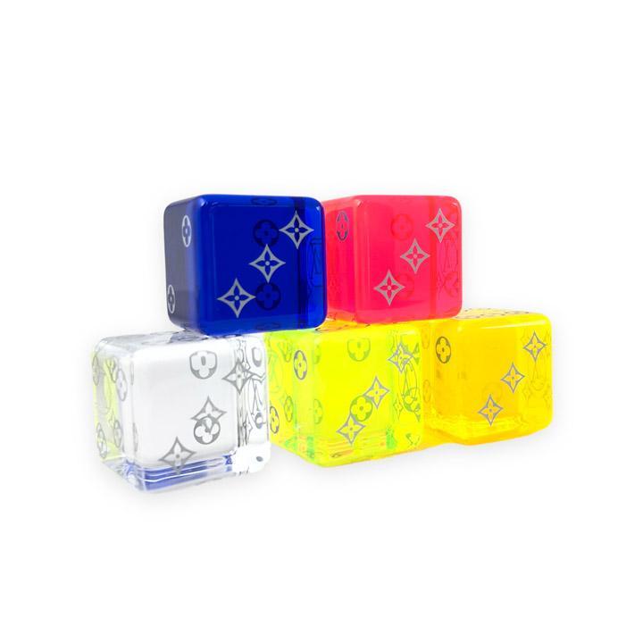 LOUIS VUITTON ルイ ヴィトン ダイス サイコロ メタル シルバー