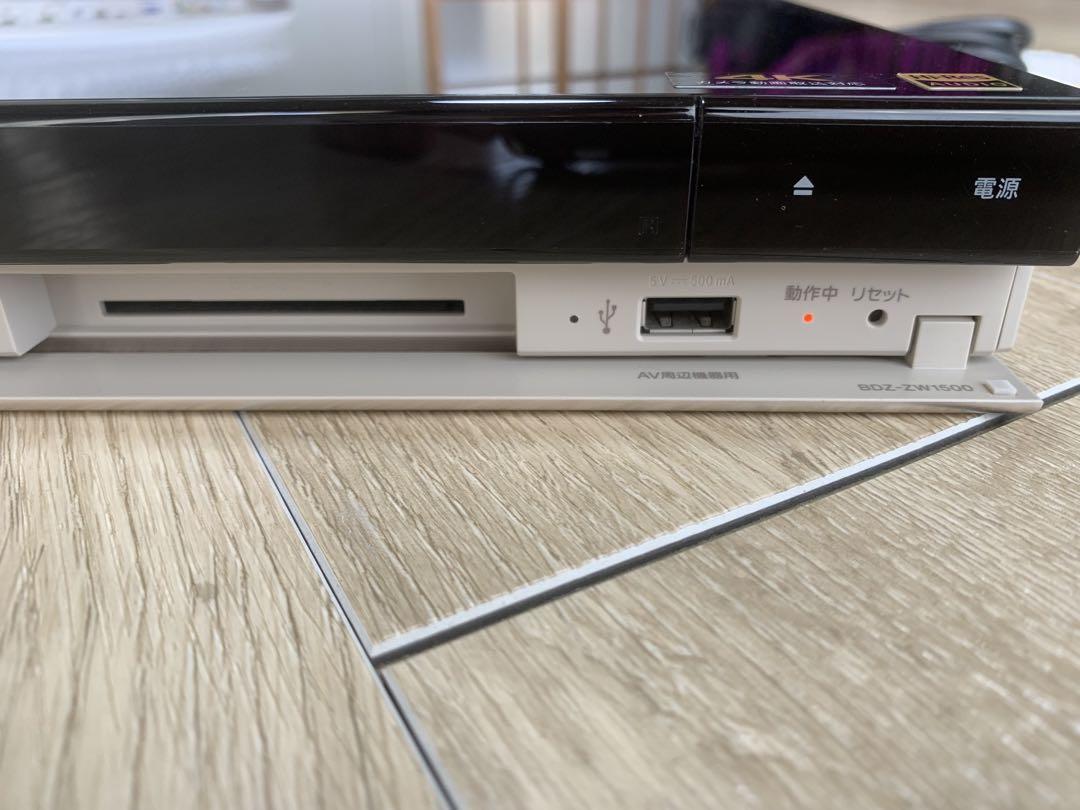 SONY Blu-rayレコーダー 1TB 2番組同時録画 BDZ-ZW1500