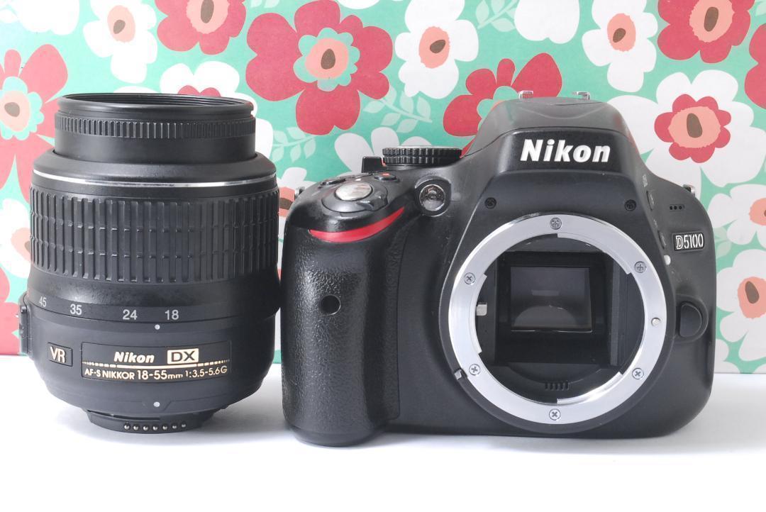 ❤初心者オススメ❤スマホ転送OK❤Nikon D5100❤自撮,動画OK❤