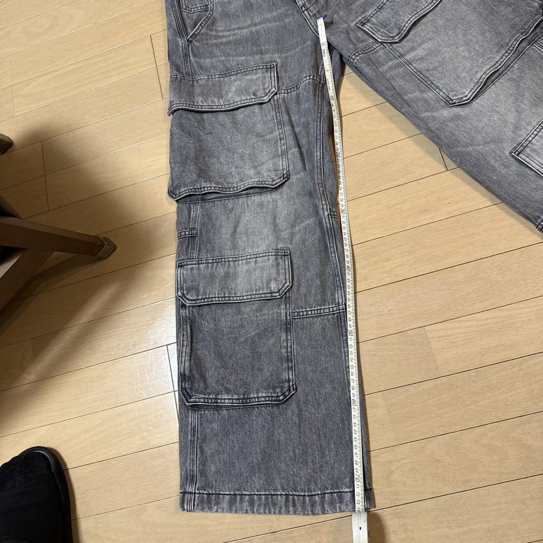 ディーゼル　グレー カーゴパンツ