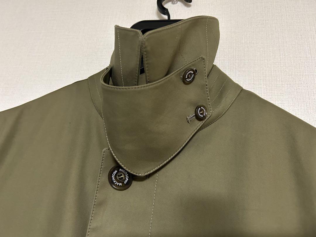 マッキントッシュ フィロソフィー 38 ライナー付ステンカラーコート