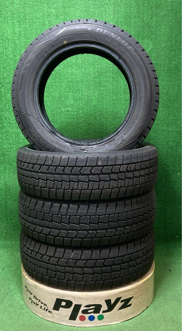 DUNLOP WINTER MAX WM02185/60R15スタッドレス4本