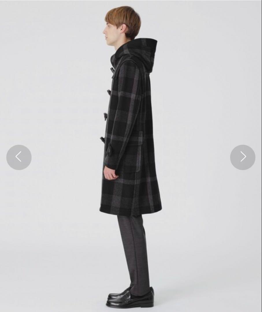 【BLACK LABEL CRESTBRIDGE】チェックダッフルコート ★