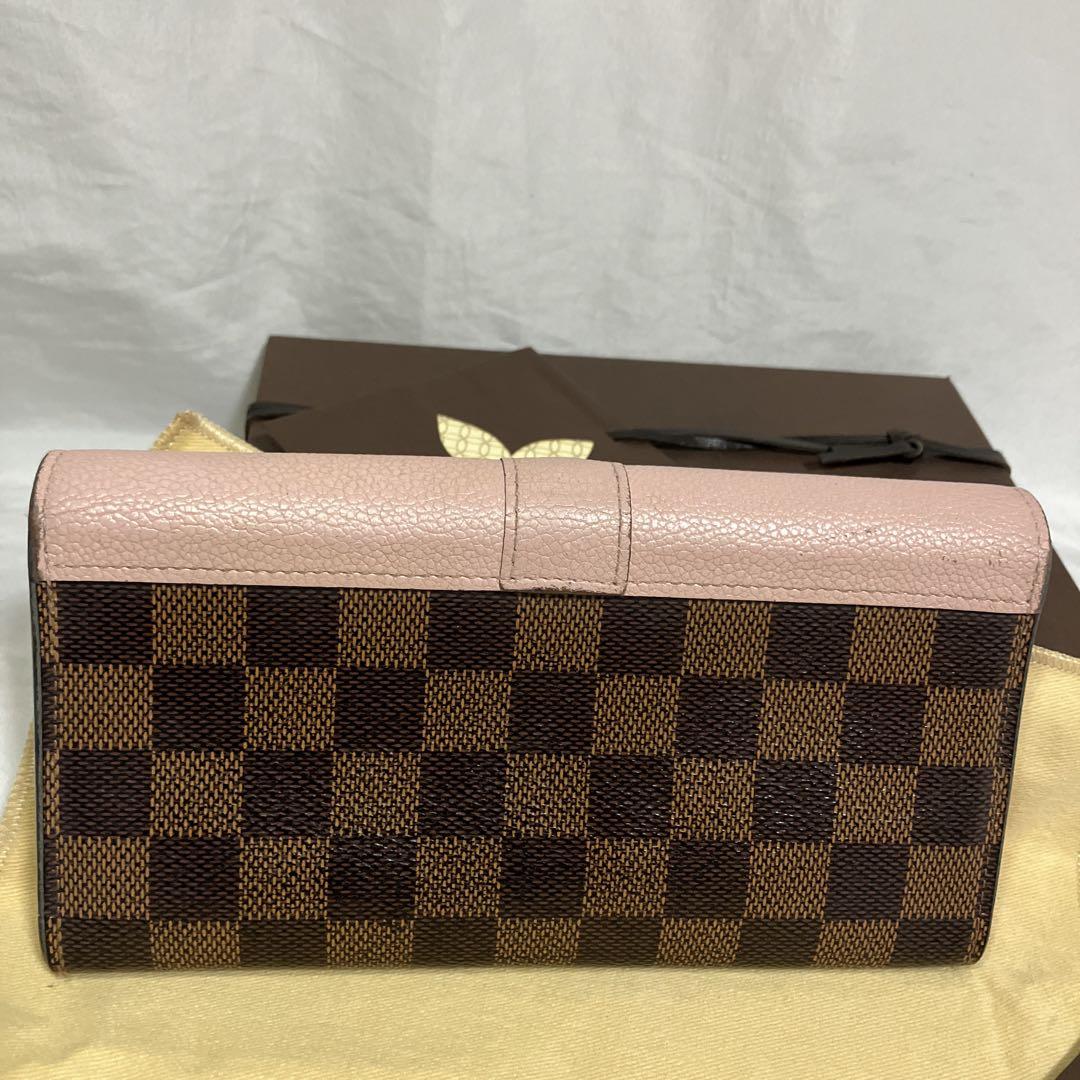 ルイ ヴィトン ダミエ ポルトフォイユ クラプトン 長財布