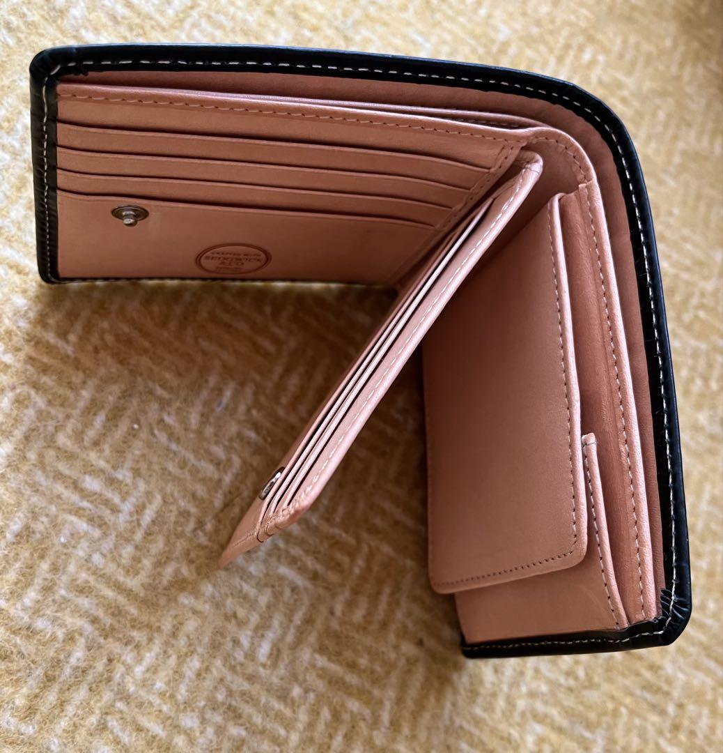 BRITISH GREEN 二つ折り財布