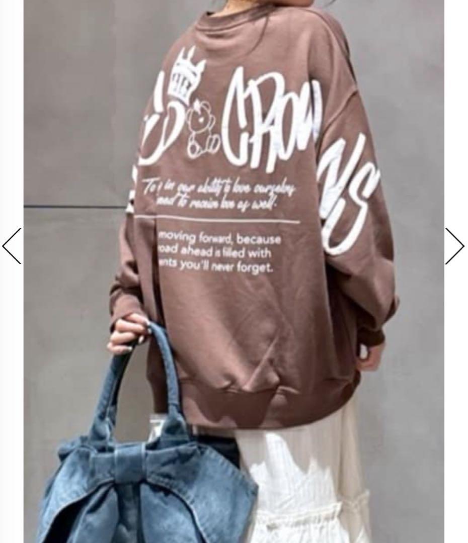 ロデオクラウンズ★ BRIDGE BEARスウェットトップス