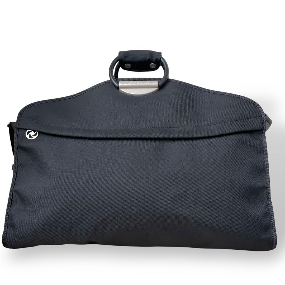 入荷now 安全 美品 サムソナイト☆2way ロゴ刻印 ボストンバッグ ナイロン バッグ