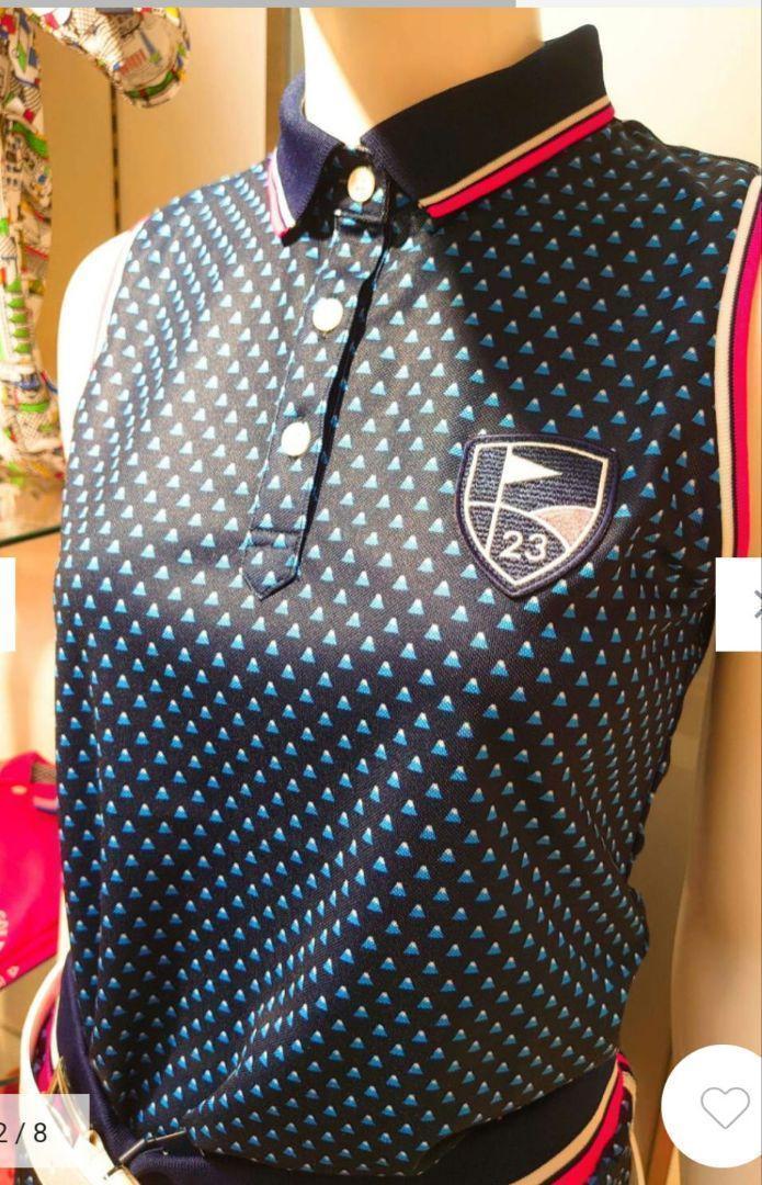 23区GOLF - 新品 23区ゴルフ 富士山柄 プリントかのこ