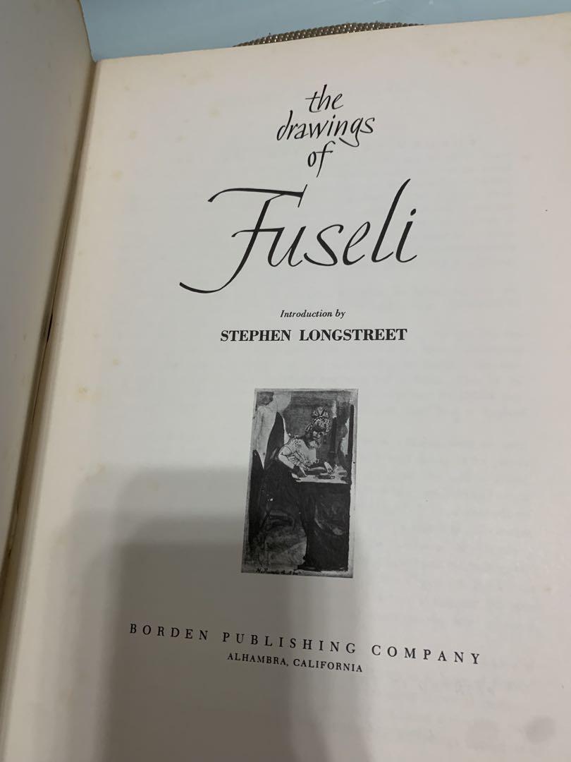 希少　FIRST EDITION the drawings of Fuseli
